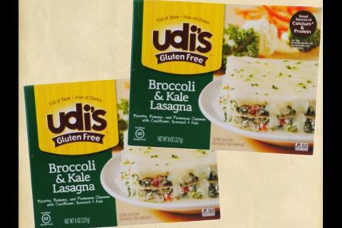 USA: Udi’s Gluten Free Broccoli & Kale Lasagne